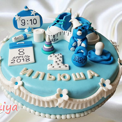 т. медовик с персиками и бананами