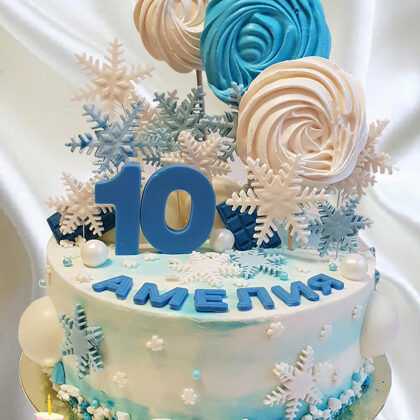 медовик с варен сгущ и бабанами